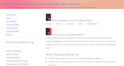 Desktop Screenshot of databaserefactoring.com